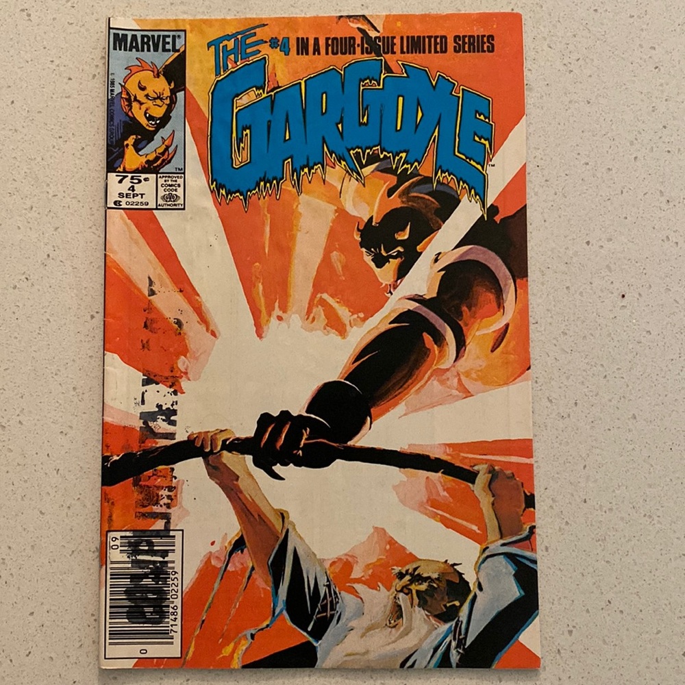VINTAGE Gargoyle #4 Like New